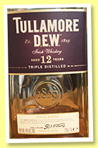 Tullamore D.e.w. 12 yo (40%, OB, Irish blend, 2019) Tullamore D.e.w. 12 yo (40%, OB, Irish blend, 2019)