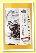 Ballechin 12 yo 2007/2019 (60.2%, Signatory Vintage for Whisky Live Singapore, cask #901, 444 bottles)