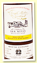 Ben Nevis 22 yo 1996/2019 (53.4%, The Single Malts of Scotland for Kensington Wine Market, butt, cask #1659, 440 bottles)