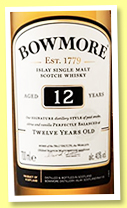 Bowmore 12 yo (40%, OB, +/-2019)