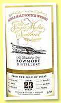 Bowmore 23 yo 1996/2020 (56.1%, The Single Malts of Scotland, Elixir Distillers, sherry butt, cask #960014, 634 bottles)