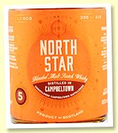 Campbeltown 5 yo 2014/2019 Blended Malt (49.1%, North Star Spirits, bourbon & PX finish) Campbeltown 5 yo 2014/2019 Blended Malt (49.1%, North Star Spirits, bourbon & PX finish)