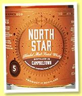 Campbeltown Blended Malt 5 yo 2014/2019 (49.1%, North Star Spirits, bourbon hogshead and PX, 378 bottles) Campbeltown Blended Malt 5 yo 2014/2019 (49.1%, North Star Spirits, bourbon hogshead and PX, 378 bottles)