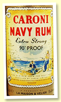 Caroni 2000/2018 ‘Navy Rum Extra Strong’ (51.4%, La Maison du Whisky & Velier 100th Anniversary, Trinidad) Caroni 2000/2018 ‘Navy Rum Extra Strong’ (51.4%, La Maison du Whisky & Velier 100th Anniversary, Trinidad)