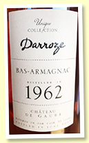 Château de Gaube 53 yo 1962/2015 (45%, Darroze, Bas-Armagnac) Château de Gaube 53 yo 1962/2015 (45%, Darroze, Bas-Armagnac)