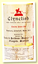 Clynelish 12 yo (56.9%, OB for Edward & Edward, rotation 1969)