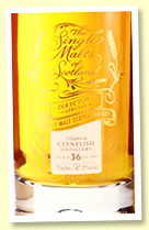 Clynelish 36 yo (47.1%, The Single Malts of Scotland for The Whisky Show Old & Rare, Director’s Cut, 2020)