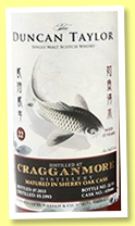Cragganmore 22 yo 1993/2015 (54%, Duncan Taylor, for China, sherry, cask #428466, 51 bottles) Cragganmore 22 yo 1993/2015 (54%, Duncan Taylor, for China, sherry, cask #428466, 51 bottles)