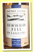 Daumas Gassac (40%, OB, Fine du Languedoc, +/-2010) Daumas Gassac (40%, OB, Fine du Languedoc, +/-2010)
