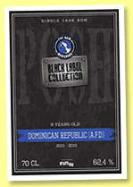 Dominican Republic ‘A.F.D.’ 8 yo 2010/2019 (62.4%, The Rum Mercenary, Black Label Collection) Dominican Republic ‘A.F.D.’ 8 yo 2010/2019 (62.4%, The Rum Mercenary, Black Label Collection)