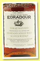 Edradour 2002/2006 ‘Tokaji’ (52.6%, OB) Edradour 2002/2006 ‘Tokaji’ (52.6%, OB)