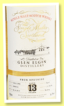Glen Elgin 13 yo 2006/2019 (56.3%, The Single Malts of Scotland, barrel, cask #9800010, 213 bottles) Glen Elgin 13 yo 2006/2019 (56.3%, The Single Malts of Scotland, barrel, cask #9800010, 213 bottles)