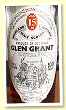 Glen Grant 15 yo (100 proof, Gordon & MacPhail, -/+1975) Glen Grant 15 yo (100 proof, Gordon & MacPhail, -/+1975)