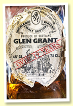 Glen Grant 19 yo (45%, OB for Italy, Armando Giovinetti Jr import, 1960s) Glen Grant 19 yo (45%, OB for Italy, Armando Giovinetti Jr import, 1960s)
