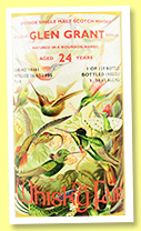 Glen Grant 24 yo 1995/2020 (50.6%, The Whisky Fair, bourbon barrel, cask # 19461, 129 bottles) 