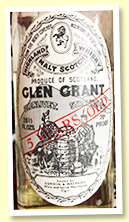 Glen Grant 5 yo (70 proof, Gordon & MacPhail, 1960s) Glen Grant 5 yo (70 proof, Gordon & MacPhail, 1960s)