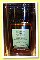 Glen Grant 50 yo 1966/2016 (54.6%, Signatory Vintage, sherry hogshead, cask #884, 108 bottles)