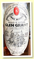 Glen Grant 8 yo (100 proof, Gordon & MacPhail, late 1970s) Glen Grant 8 yo (100 proof, Gordon & MacPhail, late 1970s)