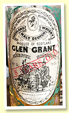 Glen Grant 8 yo (40%, Moray Bonding for Armando Giovinetti Jr, 1960s) Glen Grant 8 yo (40%, Moray Bonding for Armando Giovinetti Jr, 1960s)