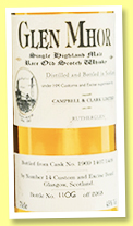 Glen Mhor 1969 (45%, Campbell & Clark, cask #1407/1409, 2265 bottles) Glen Mhor 1969 (45%, Campbell & Clark, cask #1407/1409, 2265 bottles)