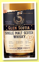 Glen Scotia 27 yo 1992/2019 (45.9%, The Perfect Fifth, bourbon, cask #05917, 174 bottles)