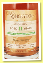 Glen Spey 11 yo 2007/2019 (60.5%, Whiskyecke, 1st fill amarone finish, batch #2, 136 bottles) 