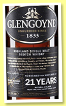 Glengoyne 21 yo (43%, OB, +/-2018) Glengoyne 21 yo (43%, OB, +/-2018)
