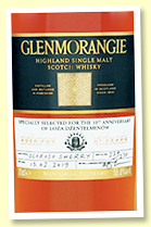 Glenmorangie 27 yo 1991/2019 (55.9%, OB, Rare Cask for 10th Anniversary Loza Dzentelmenow, Poland, oloroso cask finish, 230 bottles)