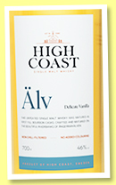 High Coast ‘Älv’ (46%, OB, Sweden, +/-2020) 