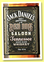 Jack Daniel’s ‘Red Dog Saloon’ (43%, OB, 2017) Jack Daniel’s ‘Red Dog Saloon’ (43%, OB, 2017)