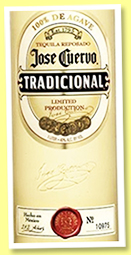 Jose Cuervo ‘Traditicional Reposado’ (38%, OB, +/-2017) 