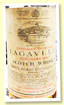 Lagavulin 12 yo (43%, OB ‘White Horse’, Jardine Matheson & Co Japan import, 1970s) Lagavulin 12 yo (43%, OB ‘White Horse’, Jardine Matheson & Co Japan import, 1970s)