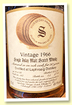 Laphroaig 30 yo 1966/1996 (48.9%, Signatory Vintage, cask #561, hogshead, 142 bottles)