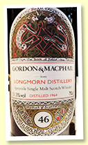 Longmorn 46 yo 1964/2010 (51.3%, Gordon & MacPhail for Japan Import System, cask #1033, 1st fill sherry hogshead, 165 bottles) Longmorn 46 yo 1964/2010 (51.3%, Gordon & MacPhail for Japan Import System, cask #1033, 1st fill sherry hogshead, 165 bottles)