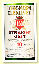 Longmorn-Glenlivet 10 yo ‘Straight Malt’ (???%, OB ‘Hill Thompson & Co Ltd’, -/+1970)