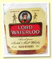Lord Waterloo 8 yo ‘pure malt’ (40%, -/+ 1992) Lord Waterloo 8 yo ‘pure malt’ (40%, -/+ 1992)