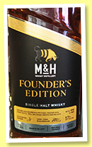 Milk & Honey ‘Founder’s Edition’ (57%, OB, Israel, 1000 bottles, 2019) Milk & Honey ‘Founder’s Edition’ (57%, OB, Israel, 1000 bottles, 2019)