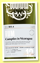 Nicaragua 12 yo 2004 (57.5%, Scotch Malt Whisky Society, #R8.4, refill bourbon, ‘Campfire in NIcaragua’)