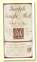 Port Ellen 1982/2003 (61.2%, Scotch Single Malt Circle, sherry)