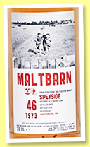 Speyside 46 yo 1973/2019 (49.7%, Maltbarn, sherry, 68 bottles)