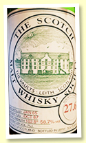 Springbank 1965/1987 (58.7%, Scotch Malt Whisky Society, #27.6, sherry) Springbank 1965/1987 (58.7%, Scotch Malt Whisky Society, #27.6, sherry)