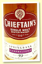 Springbank 39 yo 1969/2008 (57.8%, Chieftain’s, cask #794, butt, 150 bottles) Springbank 39 yo 1969/2008 (57.8%, Chieftain’s, cask #794, butt, 150 bottles)