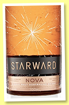Starward ‘Nova’ (41%, OB, Australia, 2019)
