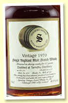 Tamdhu 27 yo 1970/1997 (49.5%, Signatory Vintage, cask #375, sherry butt, 230 bottles)