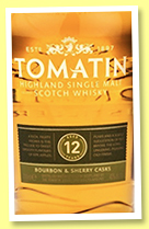 Tomatin 12 yo (43%, OB, +/-2017) Tomatin 12 yo (43%, OB, +/-2017)
