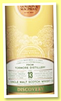 Tormore 13 yo (43%, Gordon & MacPhail ‘Discovery’, bourbon, 2018)