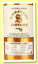 Tormore 14 yo 1990/2005 (43%, Signatory Vintage, sherry, cask #909168)
