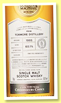 Tormore 23 yo 1995/2018 (60.1%, Gordon & MacPhail, Connoisseurs Choice, 1st fill sherry butt, cask #5383, 615 bottles)