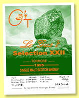 Tormore 24 years 1995/2019 (55.8%, Le Gus’t, butt, cask #20046, 71 bottles) 