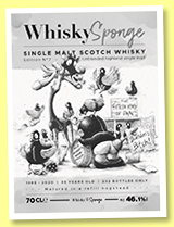 Unblended Highland Malt 35 yo 1985/2020 (46.1%, WhiskySponge, refill hogshead, 232 bottles) 